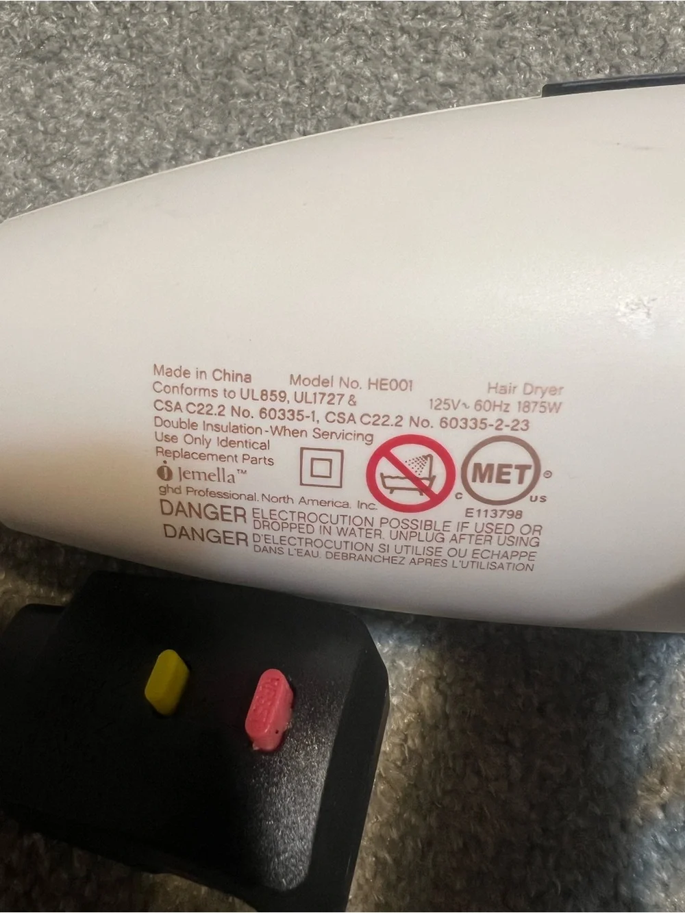 ghd Helios 1875W Advanced Professional Hair Dryer